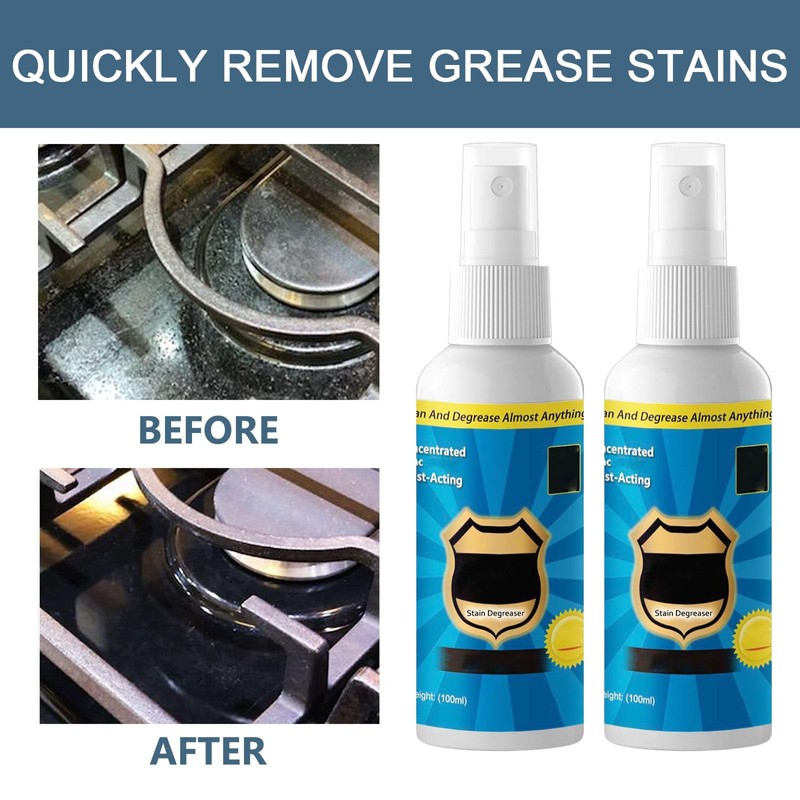 VUCHEET Nuvilux Magic Degreaser Cleaner Spray, 2025 New Magic Degreaser