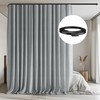 MaKefeile Ceiling Curtain Track Set - Room Divider, Flexible Track,