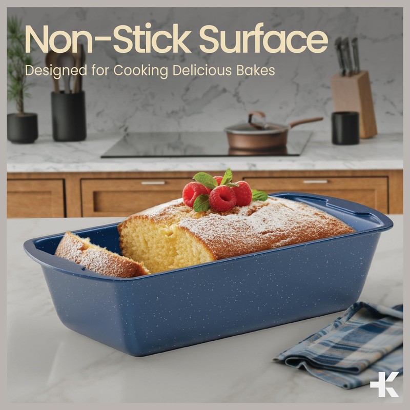 Nonstick Loaf Pan Set Pack of 4, Carbon Steel 11"
