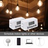 BN-LINK 2 Pack Digital Timer Outlet 24H Programmable Digital Outlet