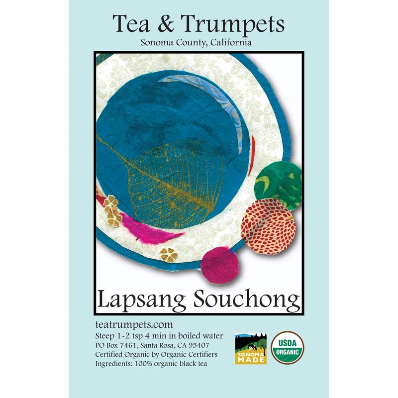 USDA Organic Lapsang Souchong Loose Leaf Black Tea 8 oz
