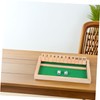 ORFOFE Shut The Box Wooden Dice Game Engaging Math Skills