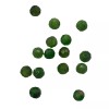 Unbranded Chrome Diopside Faceted 15 Bead Parcel Round | 3