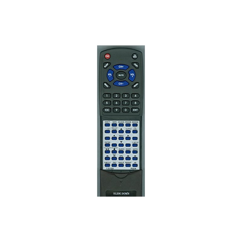 Replacement Remote Control for PROSCAN PLDV321300, PLDEDV3292A, PLCDV3213A
