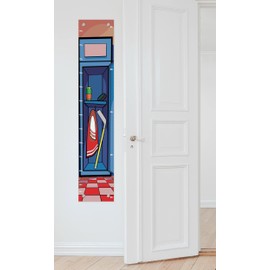 Kids Growth Chart Wall Decor Locker Room Growth Chart Hockey Childrens Growth Chart