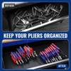 WORKPRO 2PC Plier Organizer Rack Tool Box Organizer 20Slot Tool