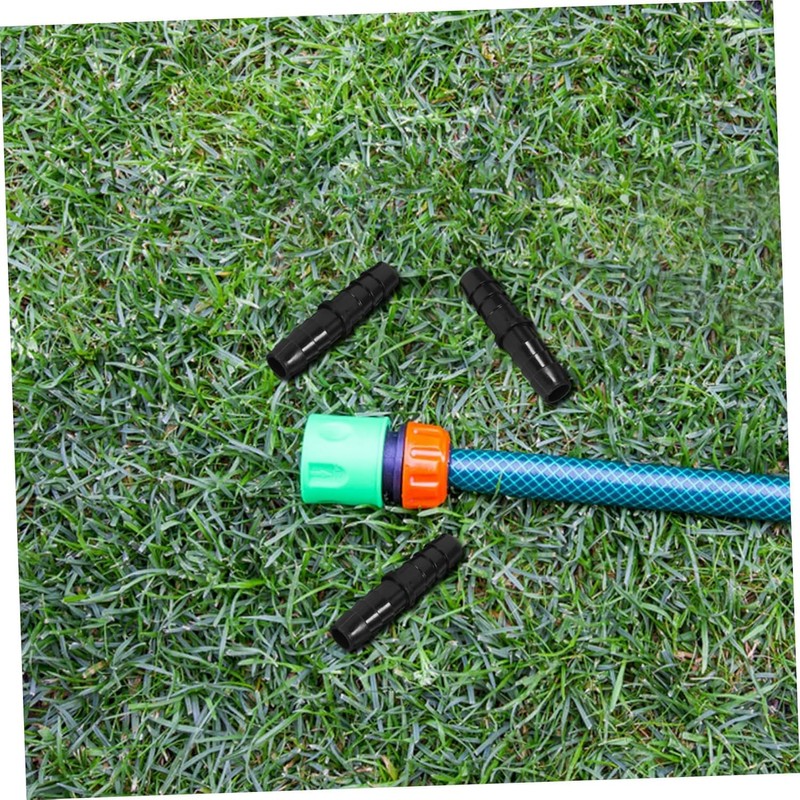 10Pcs Hose Barb Adapter Connectors 12mm Barb Fittings for Garden
