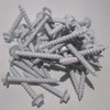 Shorpioen 100-Pack 1/4 x 1-3/4" Hex Flanged Concrete Screw White