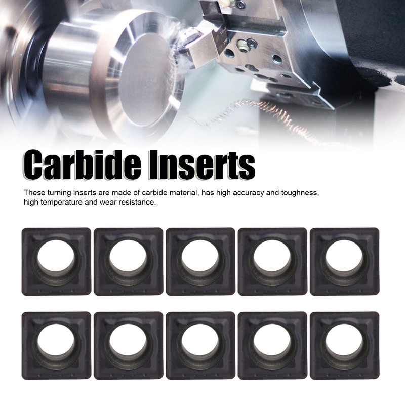 10Pcs Per Box Carbide Inserts Indexable CNC Milling Inserts Lathe