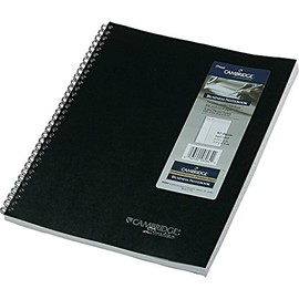 Side Bound Guided Business Notebook, Action Planner, 11 x 8 1/2, 80 Sheets