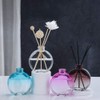 150ml/5oz Empty Blue Round Glass Diffuser Bottle Scented Reed Diffuser