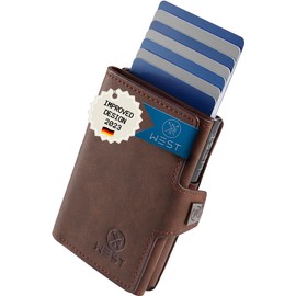 WEST Slim Slide Wallets, Slide Wallet with Coin Pocket, With coin pocket