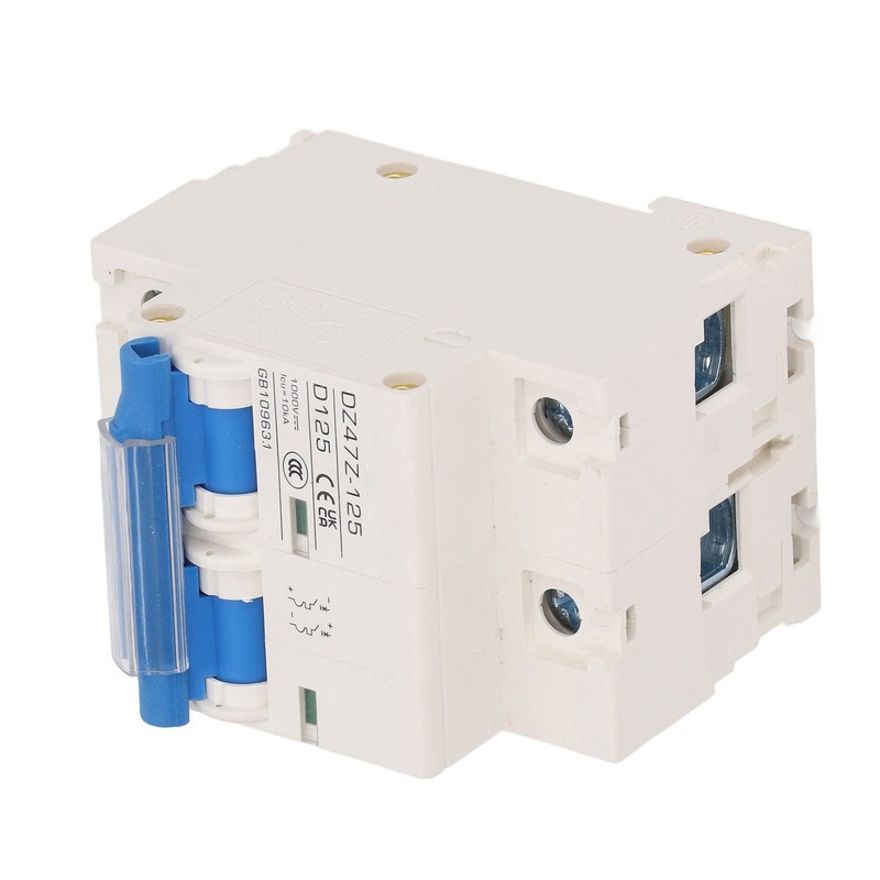 DC Circuit Breaker Short Circuit Protection Rail Installation PV Circuit