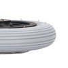 6in Electric Wheelchair Wheel Noiseless Aluminum Alloy Hub Rubber Inflatable