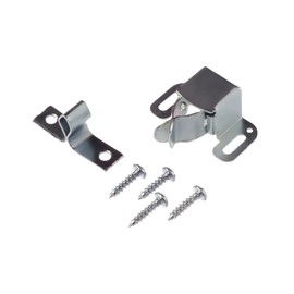 5 Pack Rok Hardware Friction Catch, Zinc for Closet Cabinet Doors