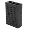 For Raspberry Pi 4B Aluminum Alloy Case MultiHoles Protective Cooling