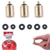 Butane Adapter Tips, Gas Refill Adapter, Inflatable Valve Converter Connector
