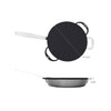 AirHood Silicone Splatter Screen – Foldable Grease Guard for Frying