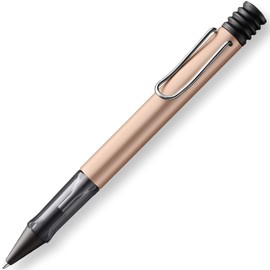 LAMY 1235655 AL-star 250 Ballpoint Pen - Aluminium Ballpoint Pen in Cosmic Colour with Transparent Grip and Chrome-Plated Metal Clip - With Large Refill - Line Width M