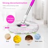 Amaou 5 Pack Spin Mop Heads, Microfiber Mop Refill Heads