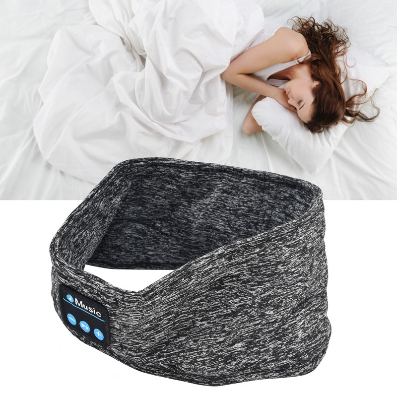 Sleep Headphone Bluetooth 5.0 Headband Noise Cancelling Sleeping Headphone for
