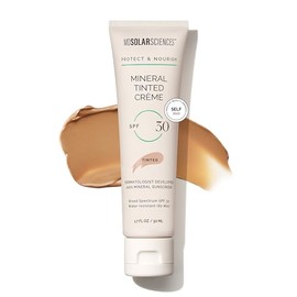 MDSolarSciences Mineral Tinted Creme FPS 30 - Bronceador resistente a los rayos UV - Protección solar, fortalecimiento de la piel, fórmula con vitamin