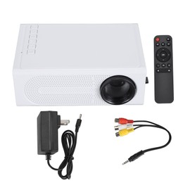 Small Projector 1920 X 1080P Full HD HiFi Sound Quality Portable Outdoor Movie Projector for Courtyard Travel Camping