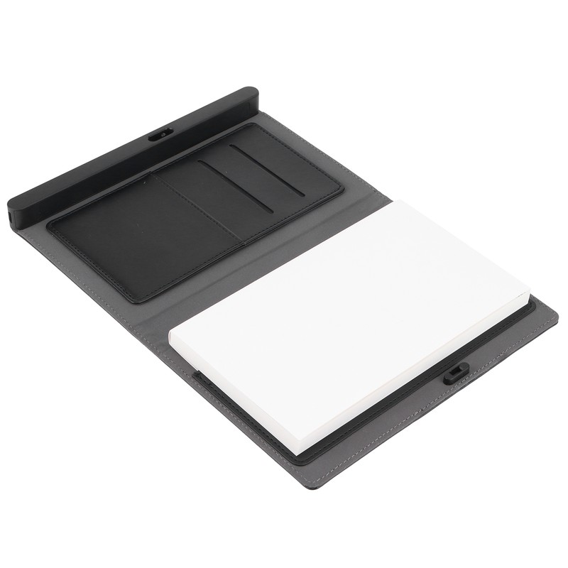 Fingerprint Lock Notebook Portable USB Business Notepad Diary Book for