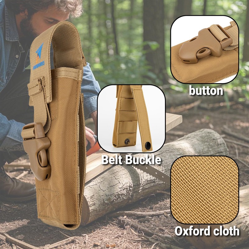 LinkWheres Polyester Folding Saw Bag, Can Hold 7-Inch Folding Hand