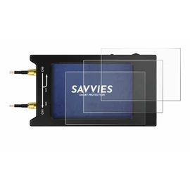 Savvies Pack of 6 Screen Protectors Compatible with NanoVNA H4 Screen Protector Ultra Transparent