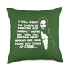 Fenian Clothing Bobby Sands Blanketman Irish Republican Throw Pillow, 18x18,