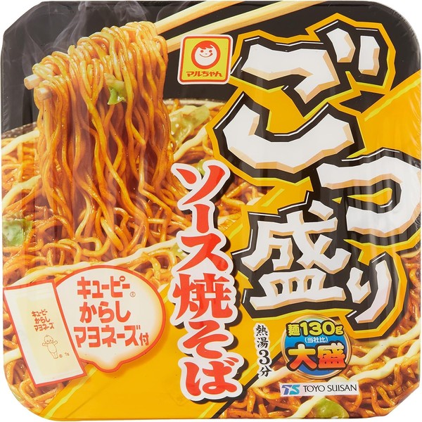 Maru-Chan Gotsumori Sauce Yakisoba 171g (Pack of 6), Japanese Style