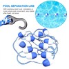 YUEWO 18’ Swimming Pool Safety Float Line Divider Rope Kits