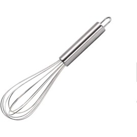 Aniso Stainless Steel Whisk (8.4 inches, Silver)
