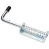 KOTARBAU® Spring Bolt Bolt Door Bolt Silver Rustproof Rubber Handle