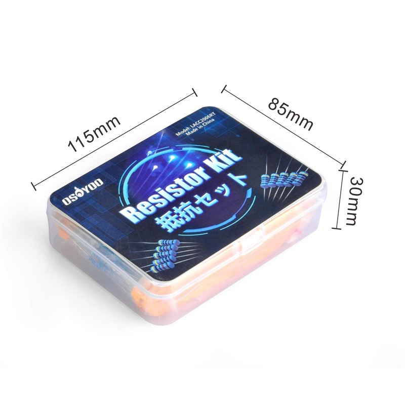 Osoyo Metal Film Resistor, Resistor Set, 10 Ω - 1