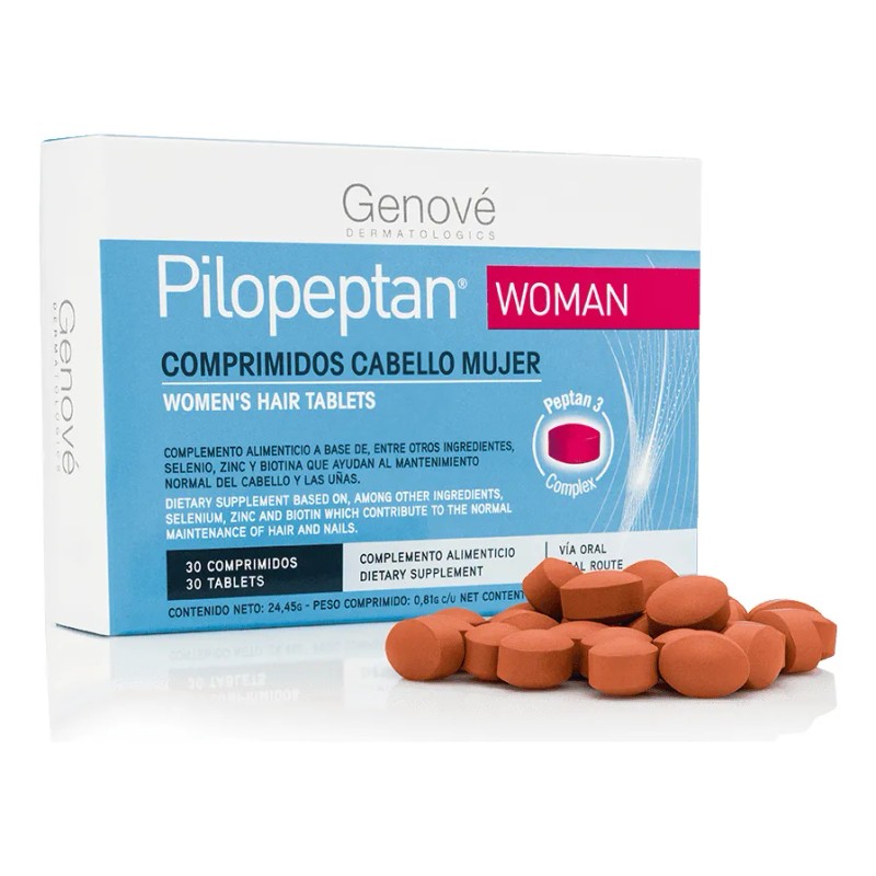 Pilopeptan Woman 30 Comprimidos - Cuidado Capilar