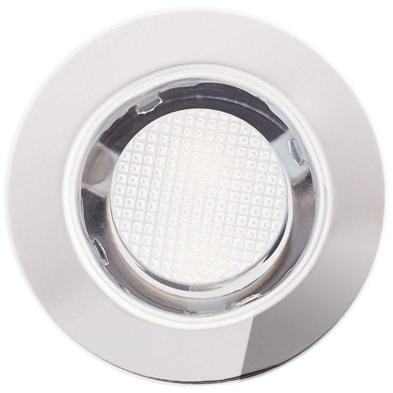 Brilliant AG G03093/82 Recessed Downlight LED 0.07 W Metal/Glass/Stainless Steel/White