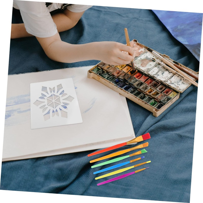 TEHAUX Portable Rocks Painting Kit DIY Dotting Tools Compact Mandala