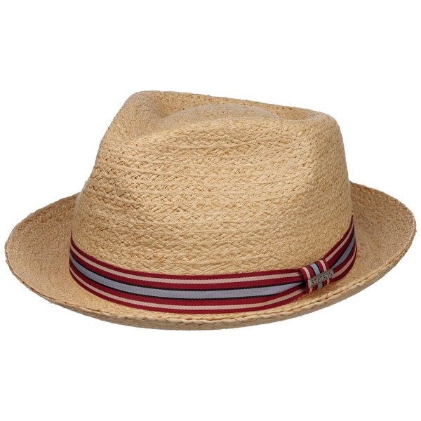 Stetson Terlaco Raffia Hat - Natural Coloured Hat Made of