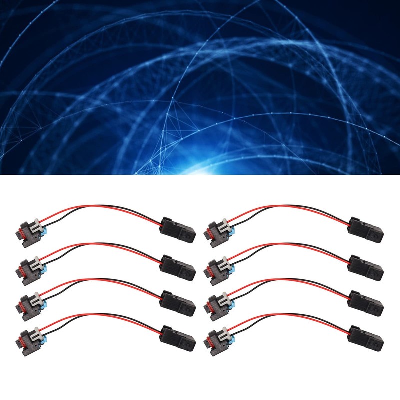 Cable de Inyector de Combustible, 8 Piezas de Arnés de
