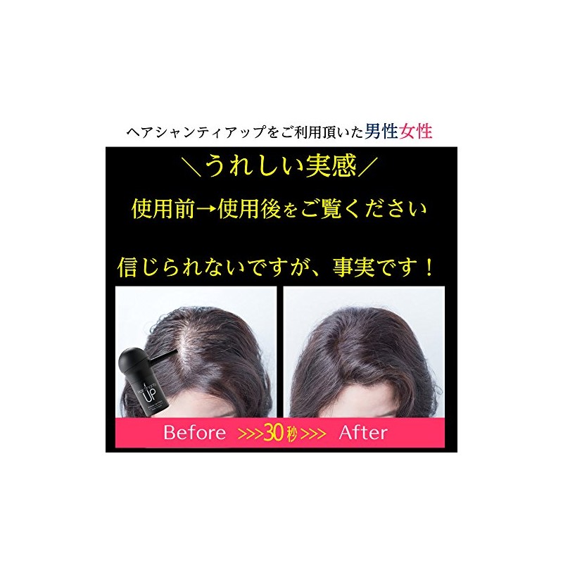 Hair Shanty Up Fiber Body Set of 2 (Black)
