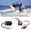 RC Brushed Motor ESC Kit External Carbon Brush Waterproof 540
