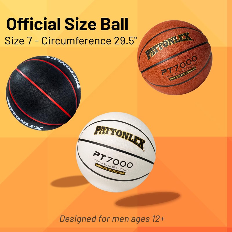 PATTONLEX Balon de Basketball Indoor/Outdoor - Pelota de Basquetbol 7