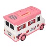 Kids Money Bank Bus Shaped Password Remote Control Unlock Music