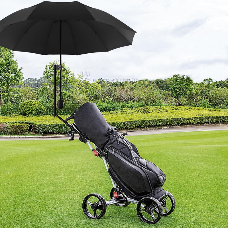 DUOUPA Adjustable Sun Umbrella with Clamp Clip UPF 50+ Portable