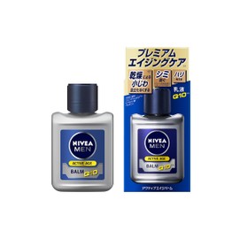 【Amazon.co.jp Exclusive】【Quasi-drug】Nivea MEN Active Age Balm Emulsion [Men's Emulsion] [Aging Care] [Provides Firmness and Luster] [Wrinkle Care] [Whitening] [Prevents Stains and Freckles