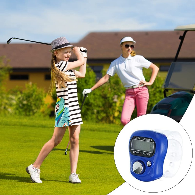 Foreverup 4 Pcs Electronic Counter Lap Counter, 5 Digit Resettable