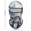Cartoon Robot Ski Mask Cover Balaclava Full Face Mask Winter