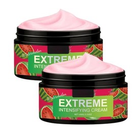 2PCS Watermelon Tanning Cream-For Sunbed Use & Outdoor Sun Tanning Accelerator-Nourishing Body with Natural Formula-Extreme Intensifying Tanning Gel, Long-Lasting Hydrating 100g
